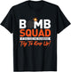 Bomb Disposal Bomb Squad T-Shirt - T-Shirt | Black
