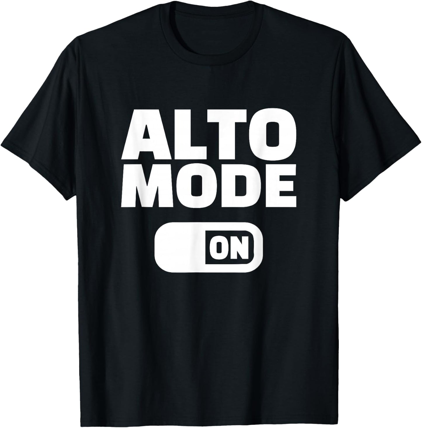Choir Alto Mode on T-Shirt - T-Shirt | Black