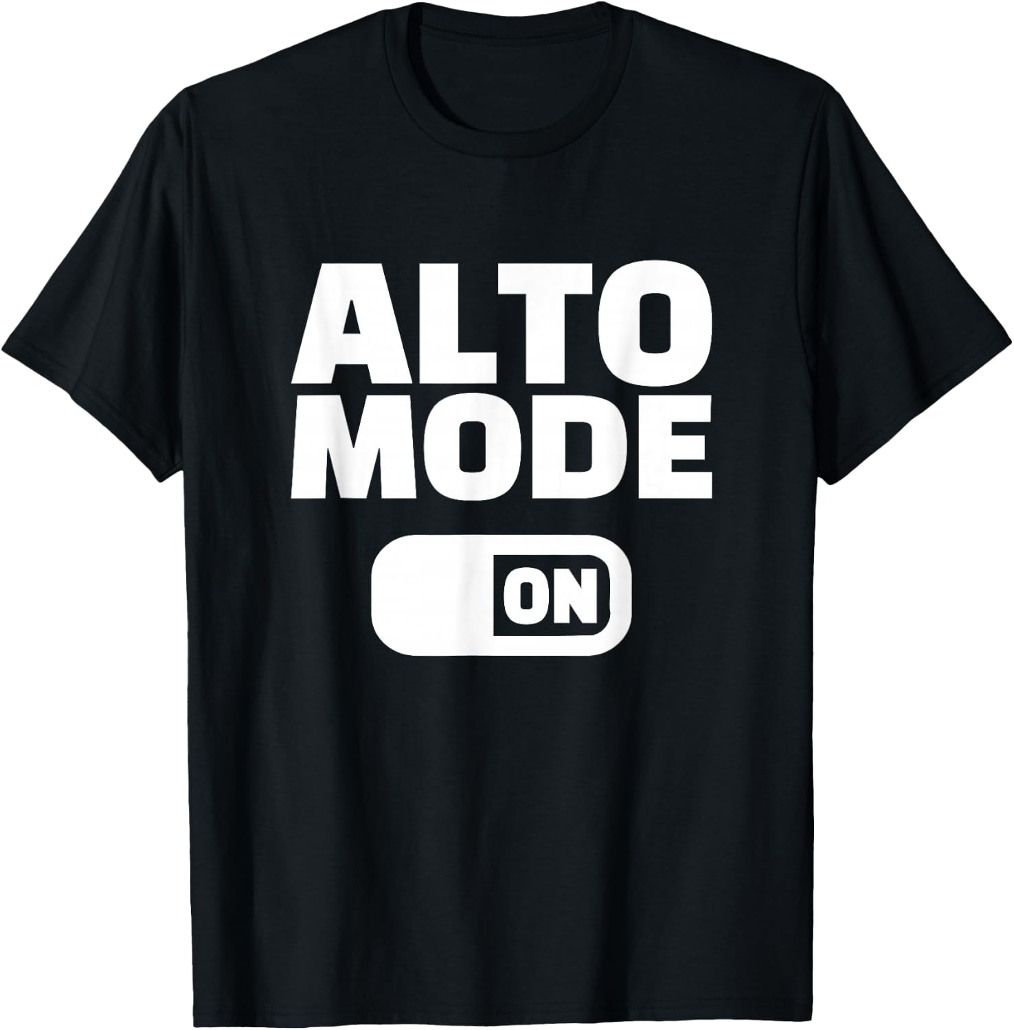 Choir Alto Mode on T-Shirt - T-Shirt | Black