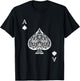 Ace of Spades Costume - Playing Card Costume Ace Spade T-Shirt - T-Shirt | Black