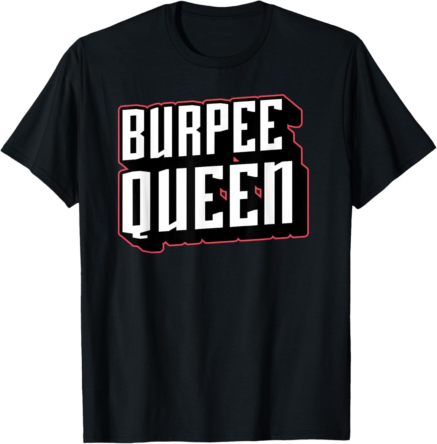 Burpees Funny Fitness Workout High Intensity Exercise Gym T-Shirt - T-Shirt | Black