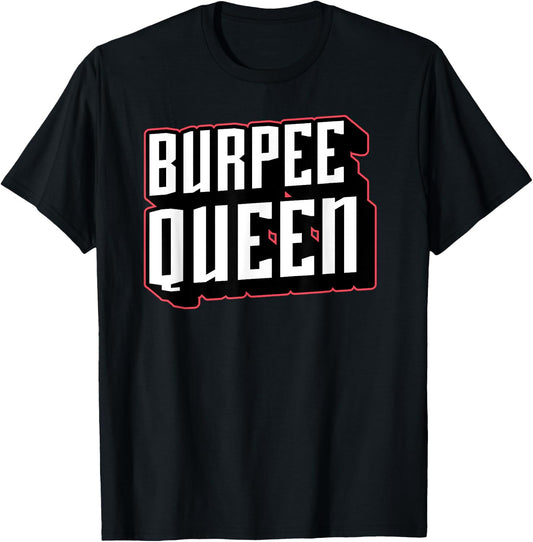 Burpees Funny Fitness Workout High Intensity Exercise Gym T-Shirt - T-Shirt | Black
