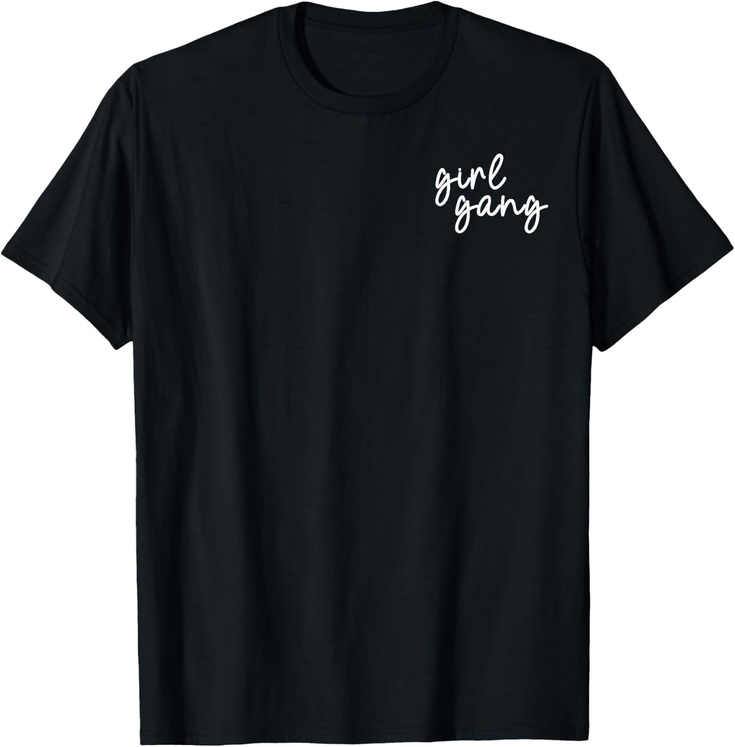 Girl Gang Cute Mommy and Me Matching T-Shirt - T-Shirt | Black
