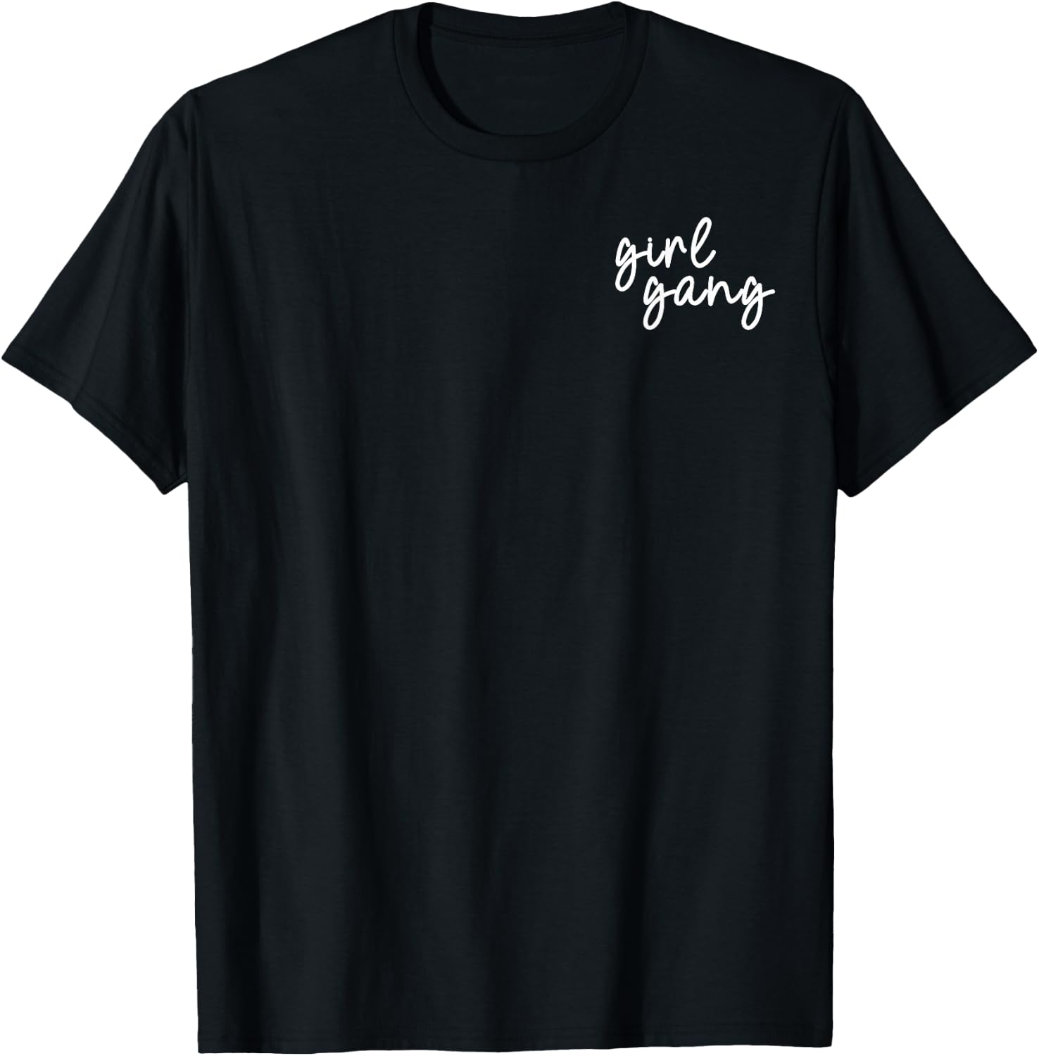 Girl Gang Cute Mommy and Me Matching T-Shirt - T-Shirt | Black