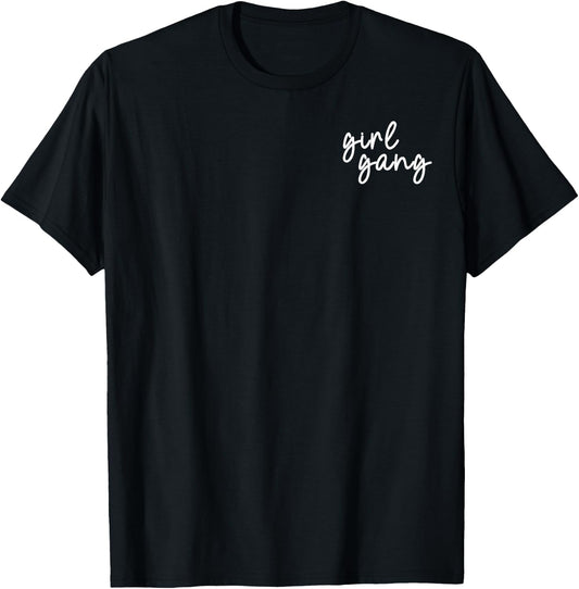 Girl Gang Cute Mommy and Me Matching T-Shirt - T-Shirt | Black