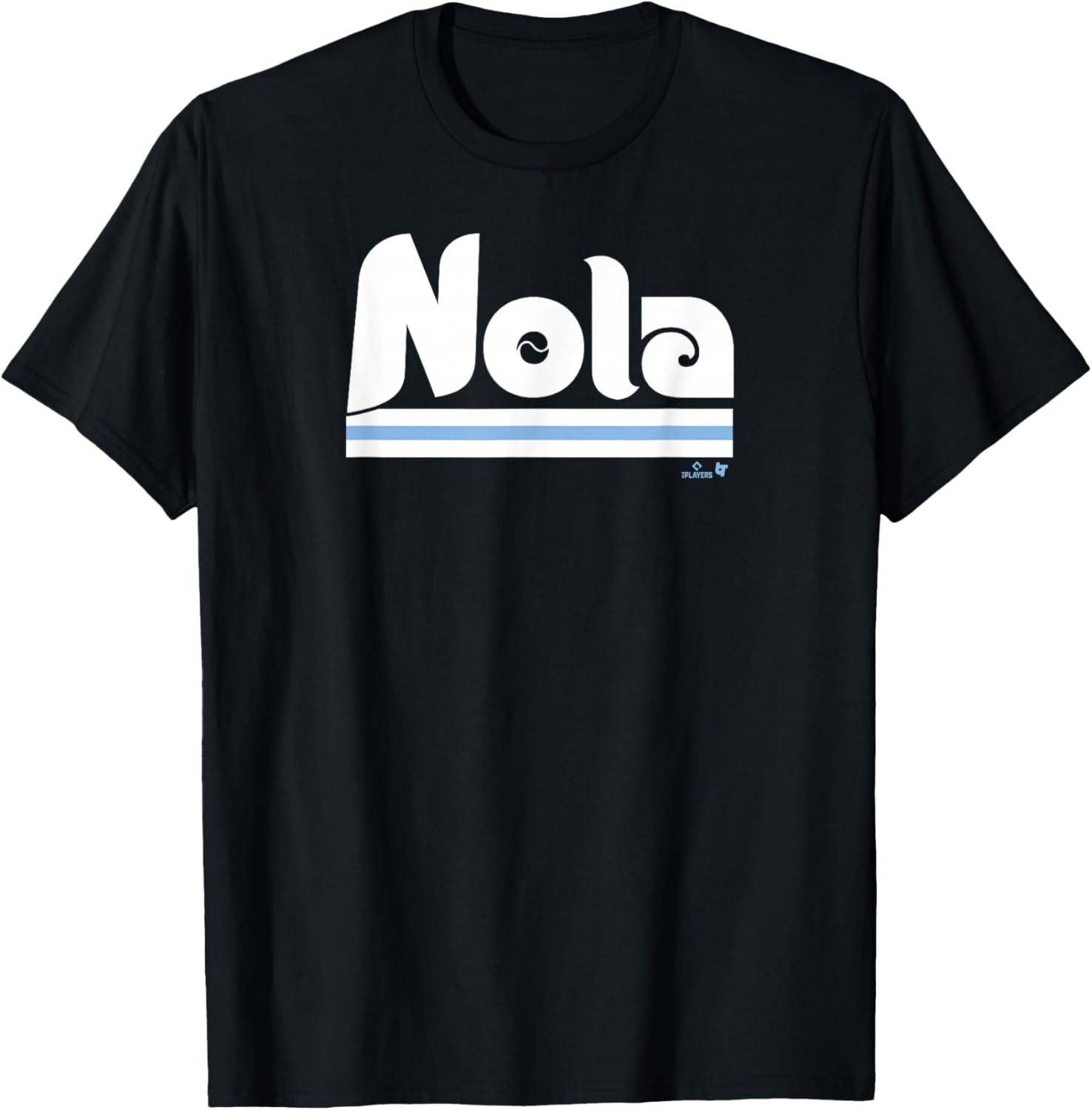 Aaron Nola - Philly Text - Philadelphia Baseball T-Shirt - T-Shirt | Black