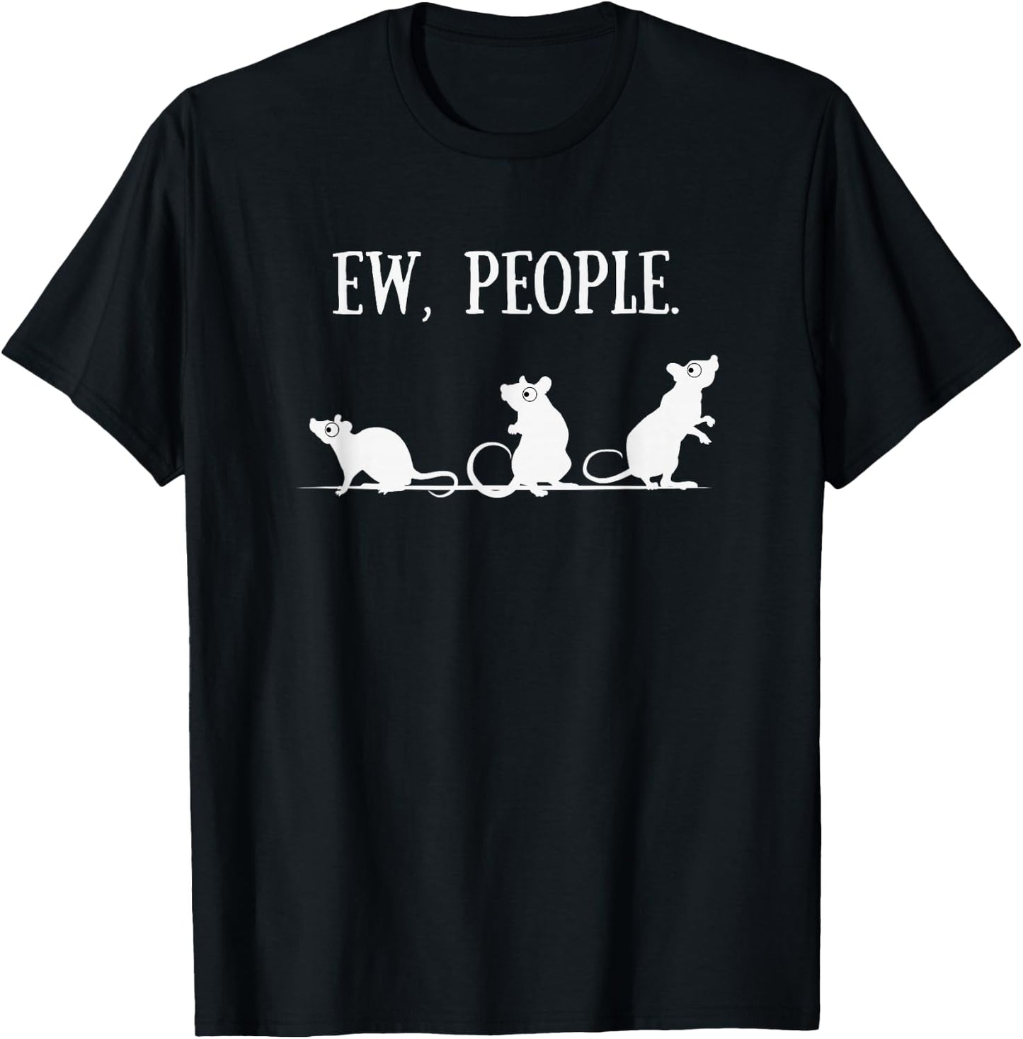 Rat Lovers Gift Shirt | Introverted Rat Gift Introverts T-Shirt - T-Shirt | Black