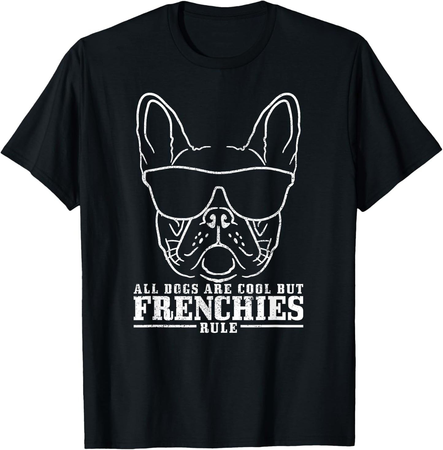French Bulldog Saying Funny Dog Frenchie T-Shirt - T-Shirt | Black
