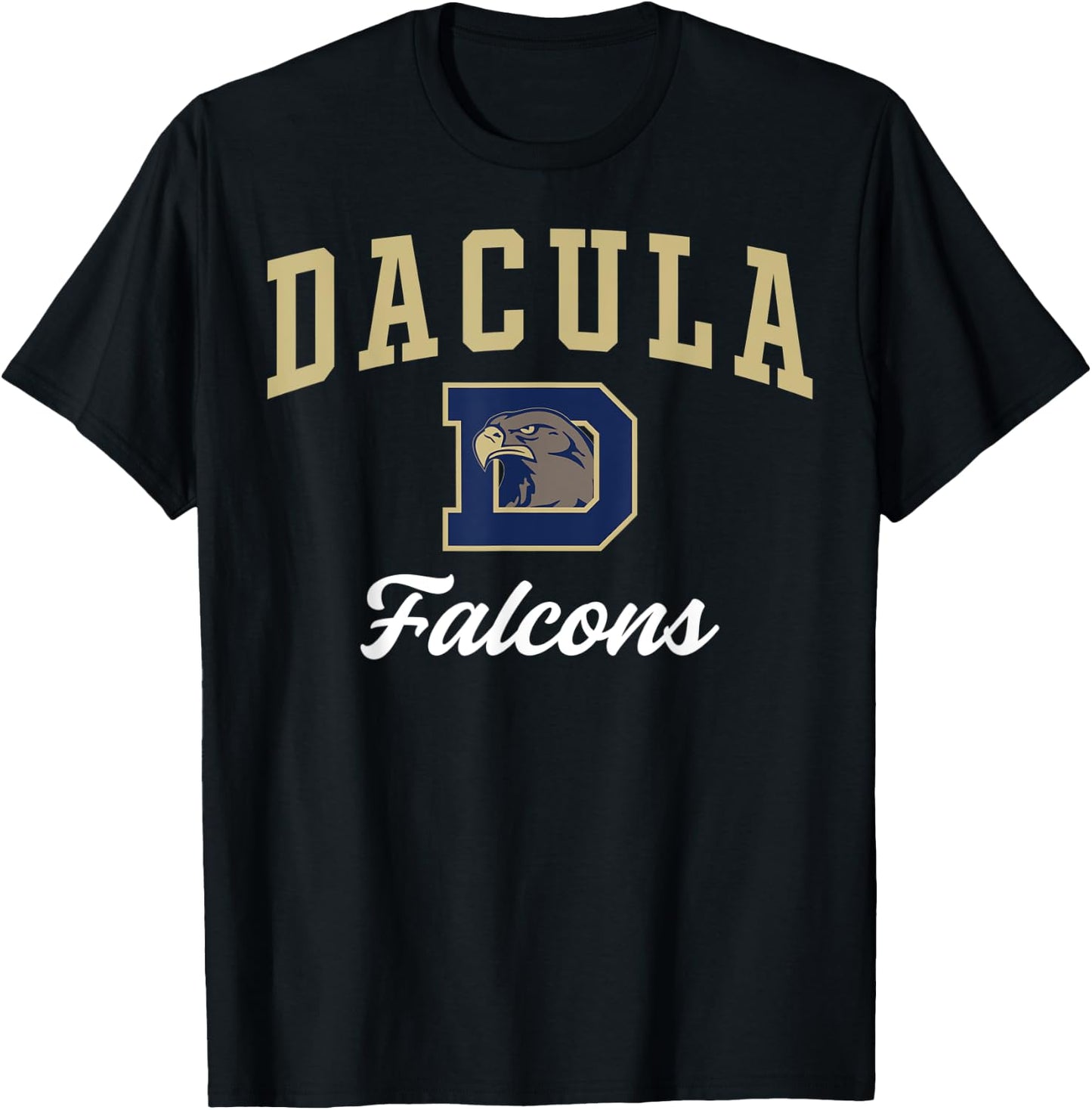 Dacula High School Falcons T-Shirt - T-Shirt | Black