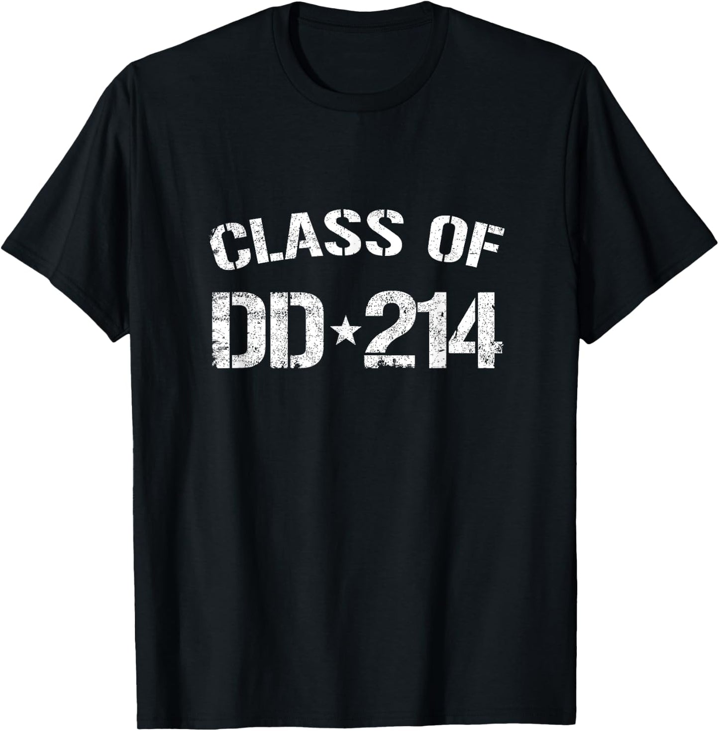 Class Of DD-214 Military Veteran Retired Military DD-214 T-Shirt - T-Shirt | Black