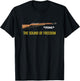 M1 Garand Ping Freedom - Funny Patriotic M1 Garand USA T-Shirt - T-Shirt | Black