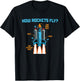 How Rockets Fly Magic Air Aerospace Engineering Scientist T-Shirt - T-Shirt | Black