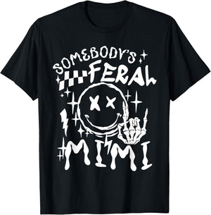 Somebody's Feral Mimi T-Shirt - T-Shirt | Black