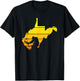 Sunset West Virginia Bowhunter T-Shirt - T-Shirt | Black