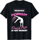 Warning Gymnast Could Flip At Any Moment Gift Girls Kids T-Shirt - T-Shirt | Black