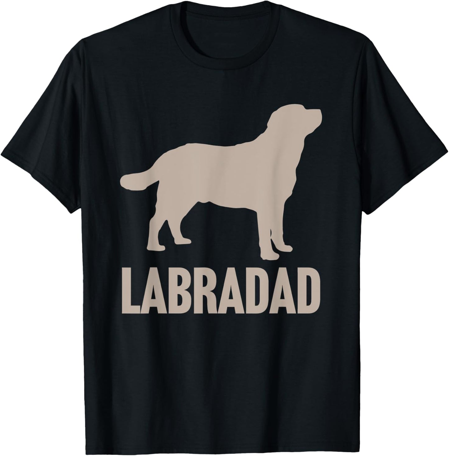 Labradad Labrador Retriever Dad for Father Grandpa Dog Lover Women T-Shirt - T-Shirt | Black