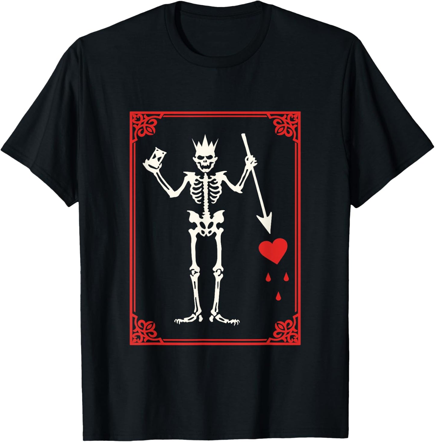 Blackbeard The Pirate Battle Flag Jolly Roger Military T-Shirt - T-Shirt | Black