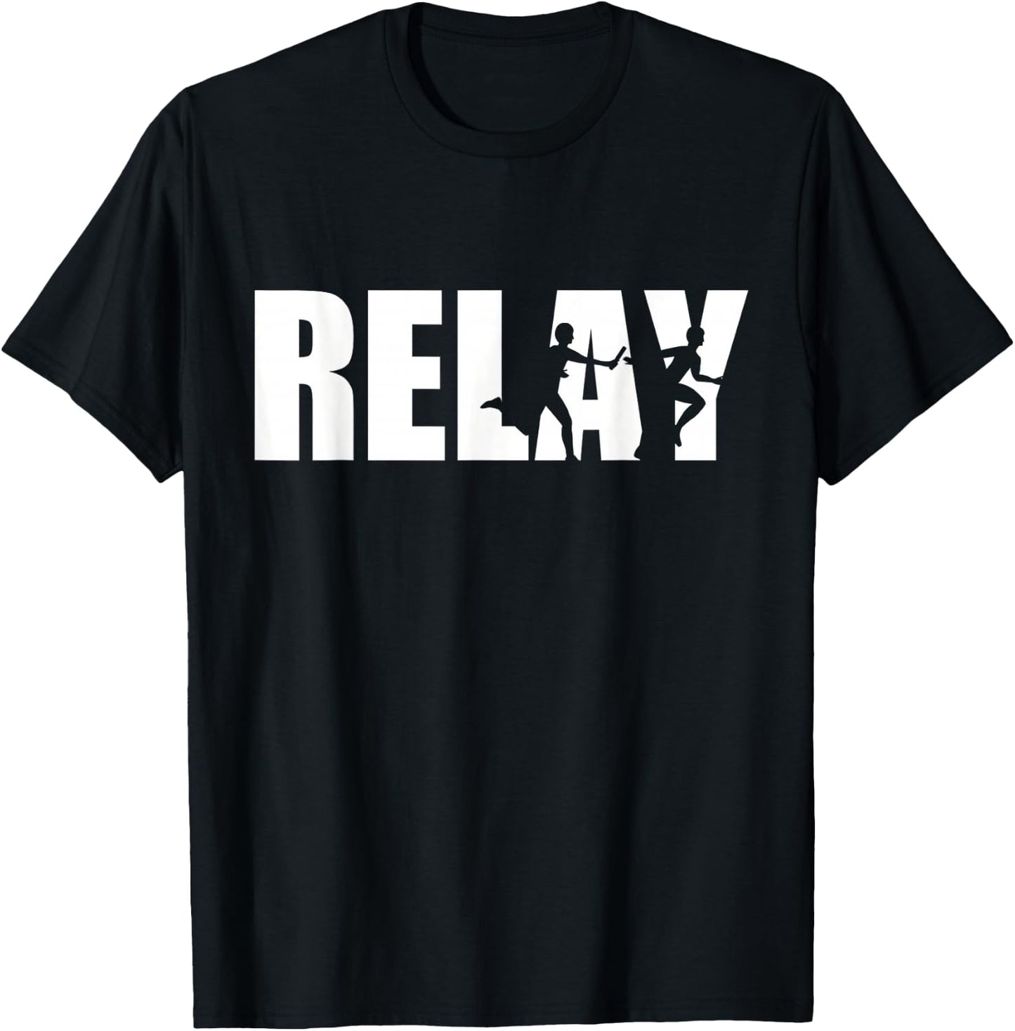Relay running T-Shirt - T-Shirt | Black