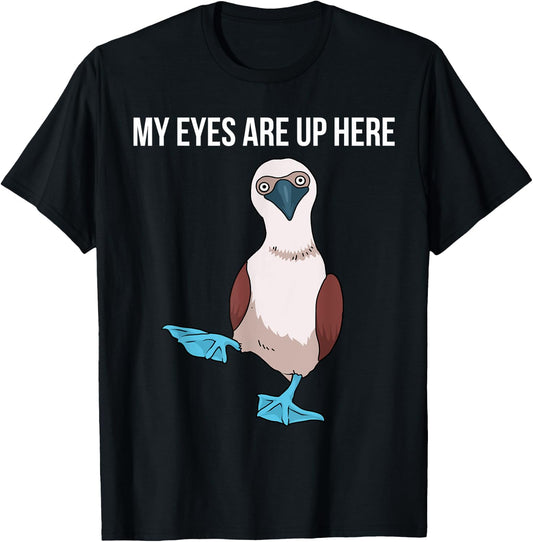 Footed Bobby Shirt Women I Love Bobbies Funny Blue Bird T-Shirt - T-Shirt | Black