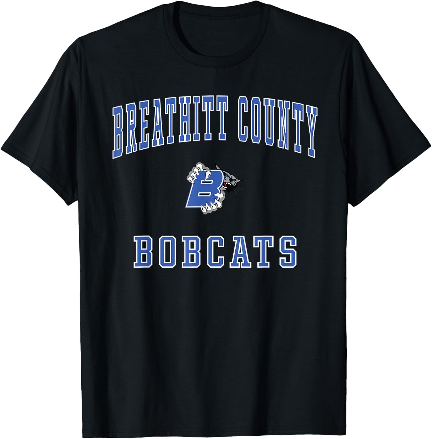 Breathitt County High School Bobcats T-Shirt - T-Shirt | Black