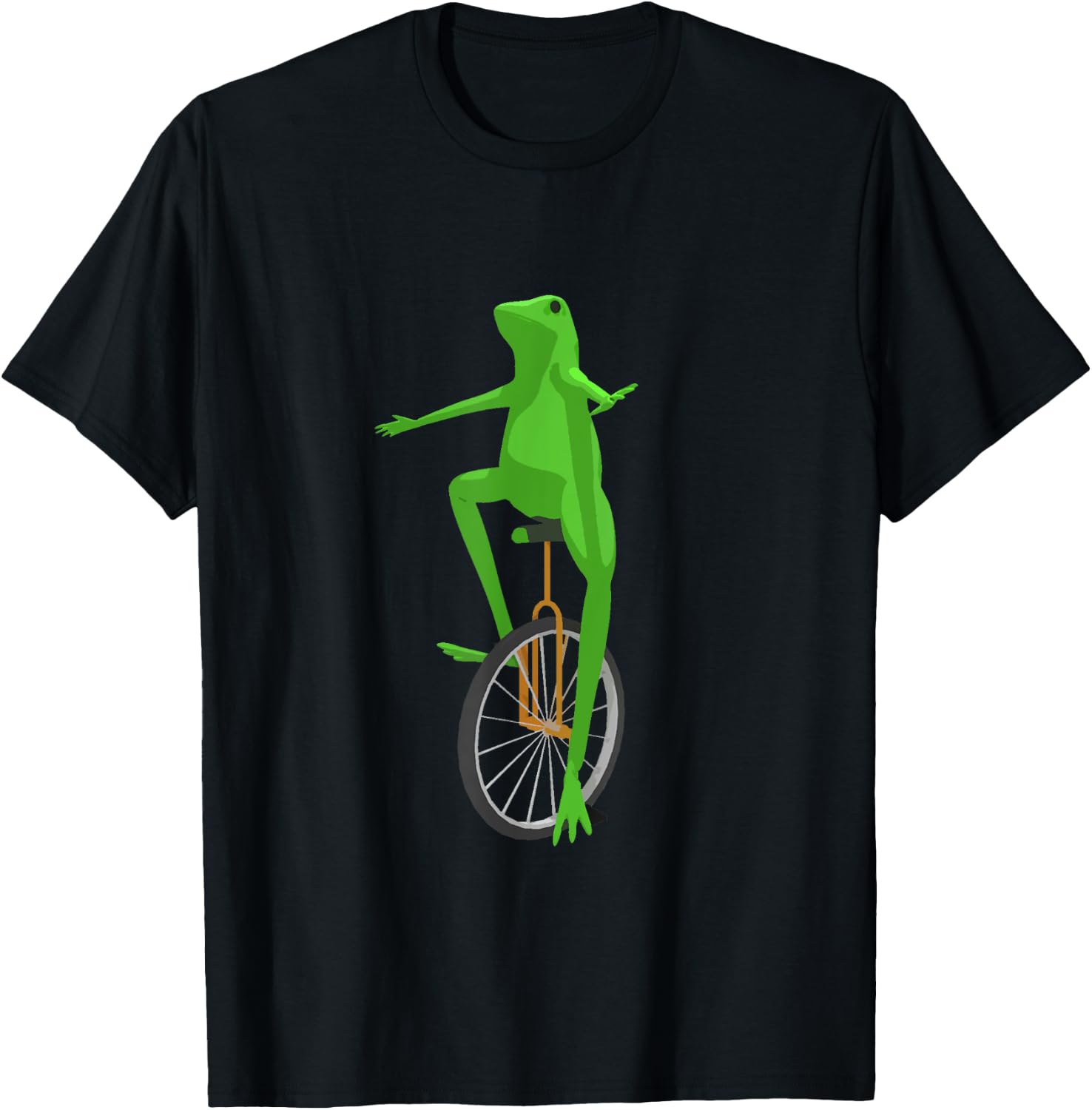 Here Come Dat Boi: Oh sh__ waddup Meme T-Shirt - T-Shirt | Black