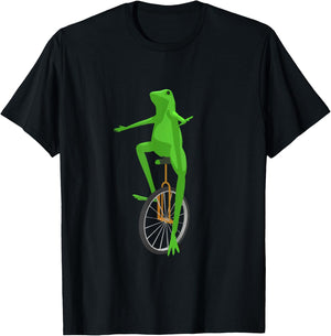 Here Come Dat Boi: Oh sh__ waddup Meme T-Shirt - T-Shirt | Black