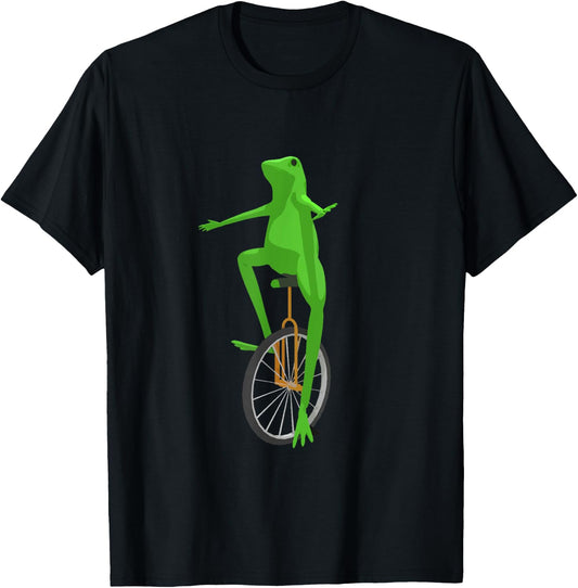 Here Come Dat Boi: Oh sh__ waddup Meme T-Shirt - T-Shirt | Black
