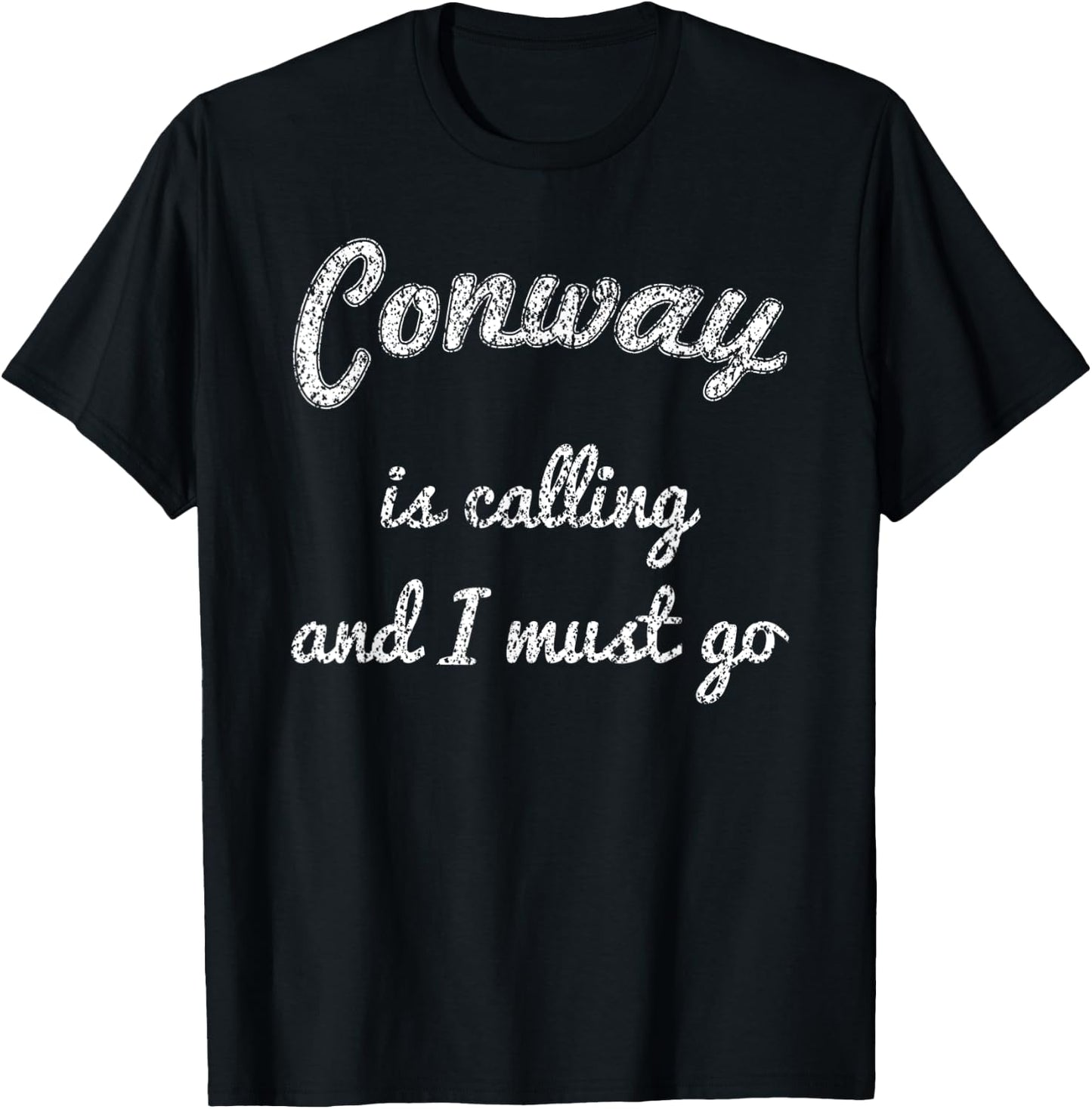 CONWAY AR ARKANSAS Funny City Trip Home Roots USA Gift T-Shirt - T-Shirt | Black