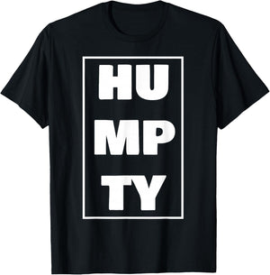 Humpty Shirt by Underground a Digital Graphic Design T-Shirt - T-Shirt | Black
