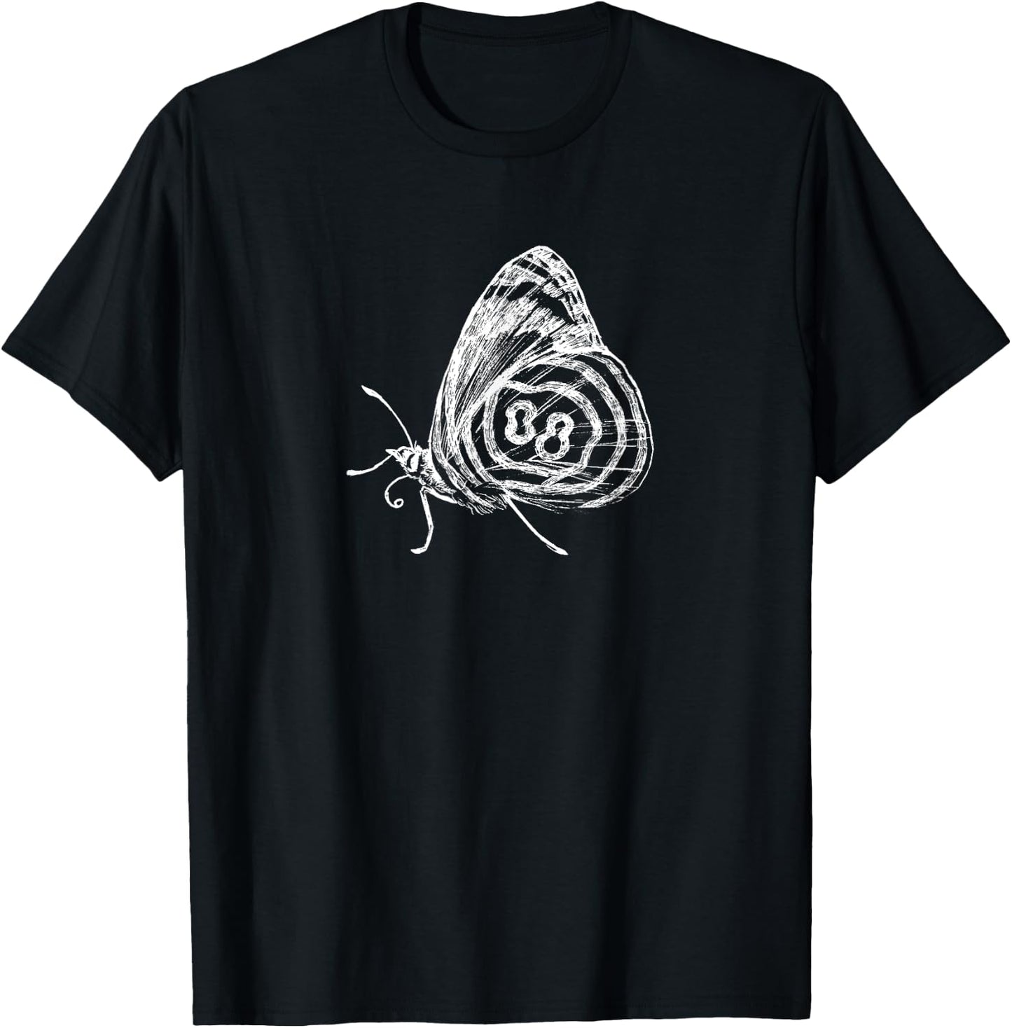 Anna's Eighty-eight Shirt Butterfly Insect Bug T-Shirt - T-Shirt | Black