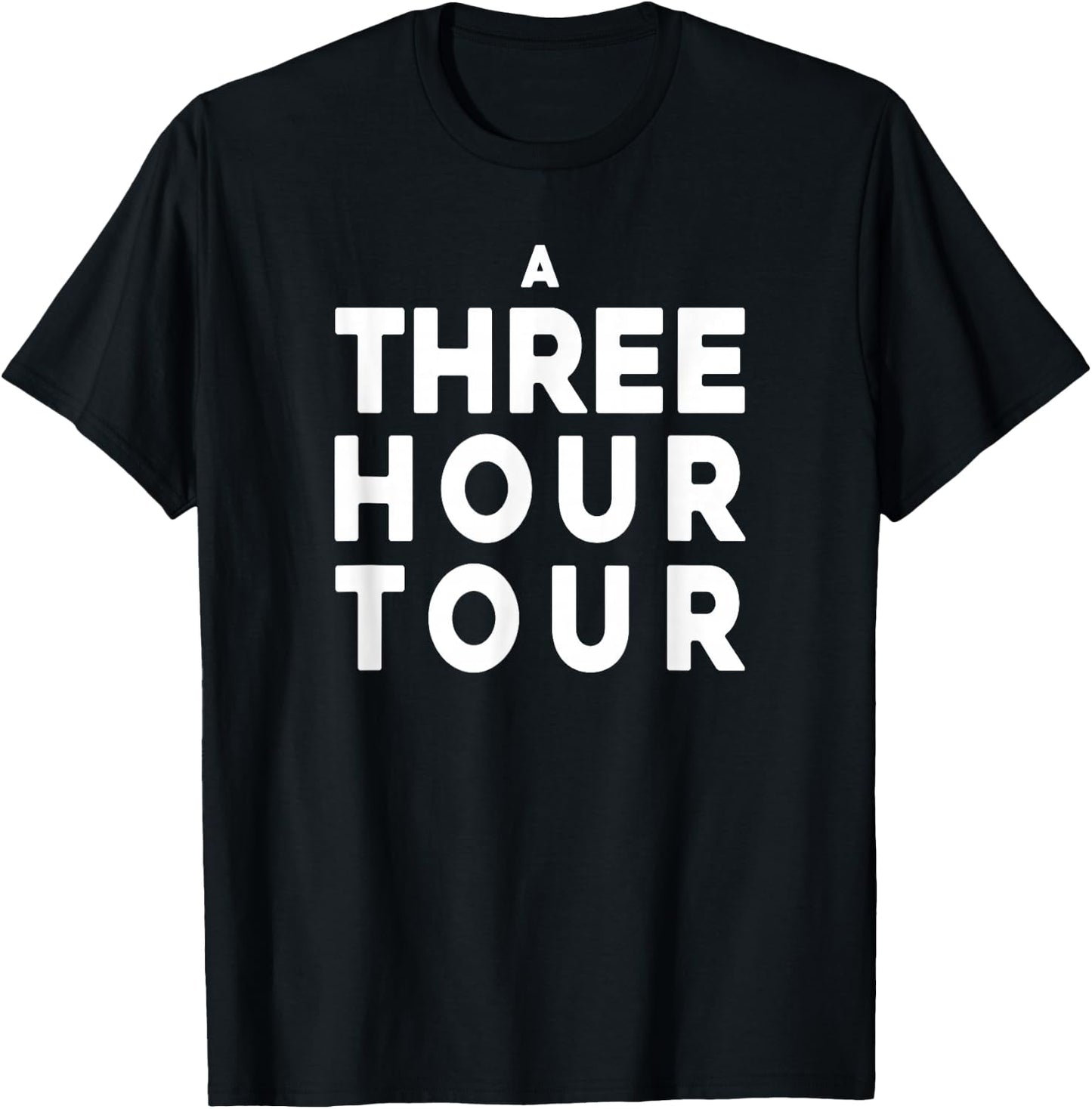A Three Hour Tour T-Shirt - T-Shirt | Black