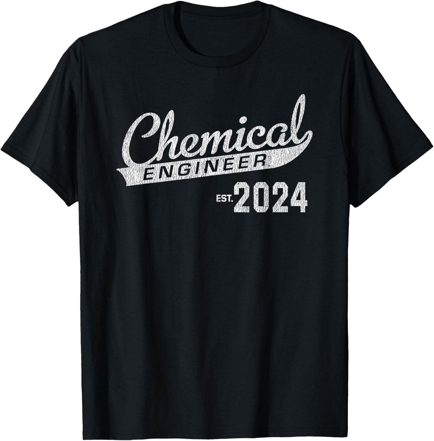 Chemical Engineer Graduation 2024 Chemical Engineering T-Shirt - T-Shirt | Black