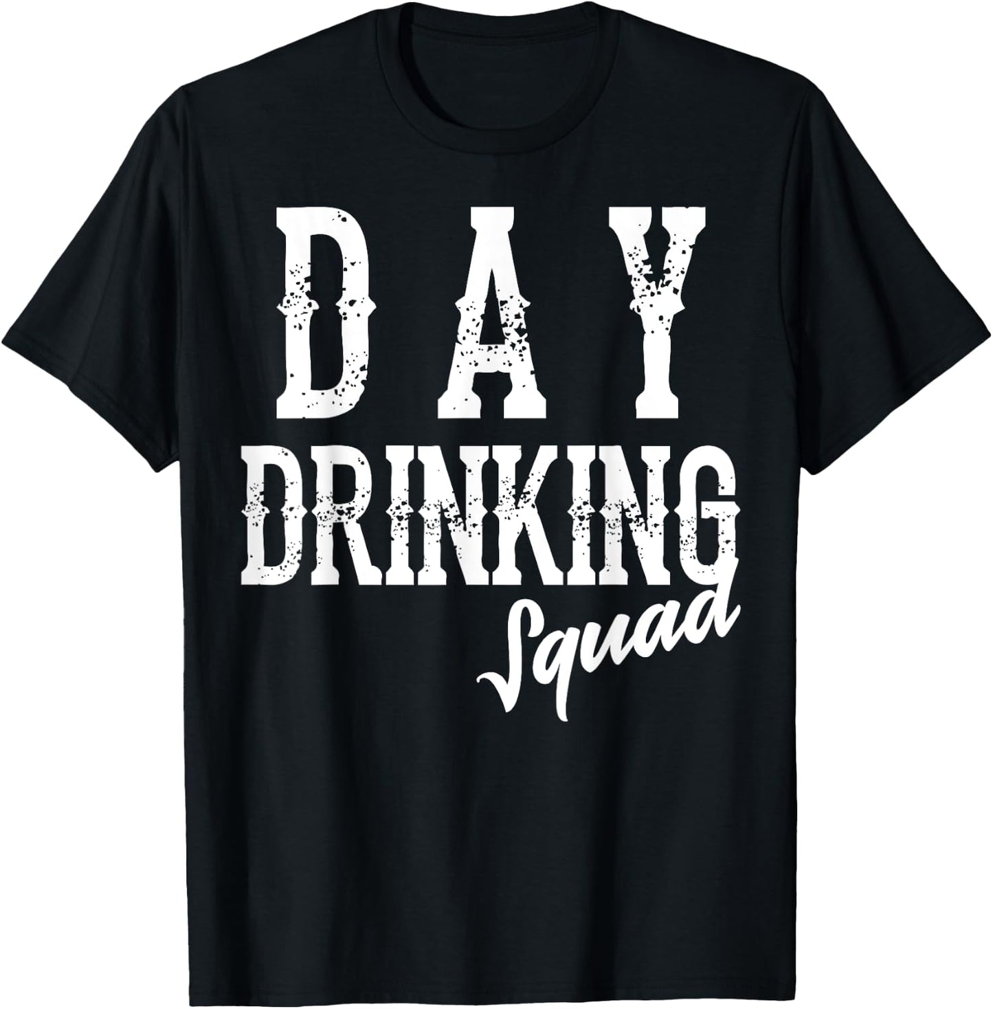 Cool Day Drinking Squad | Funny Alcohol Drinker Group Gift T-Shirt - T-Shirt | Black