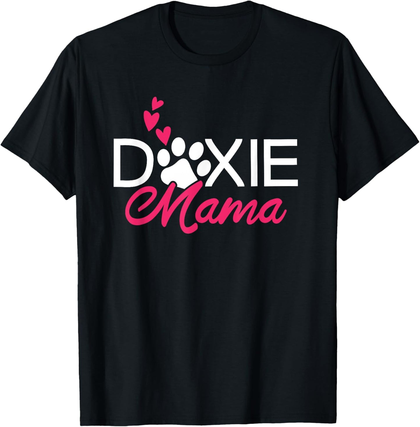 Dachshund Doxie Dog Mom Mama T-Shirt - T-Shirt | Black