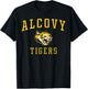 Alcovy High School Tigers T-Shirt - T-Shirt | Black