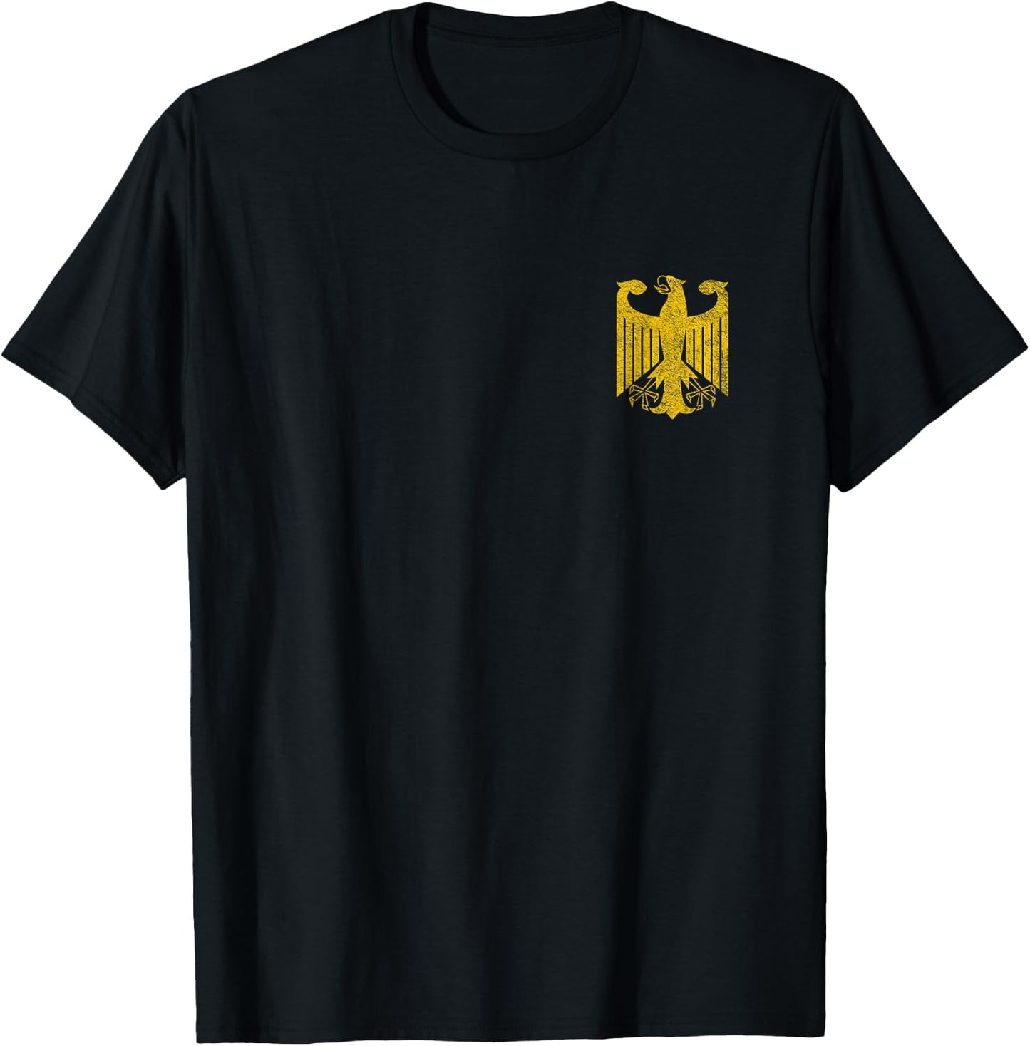 German Flag Eagle Germany Coat of Arms T-Shirt - T-Shirt | Black
