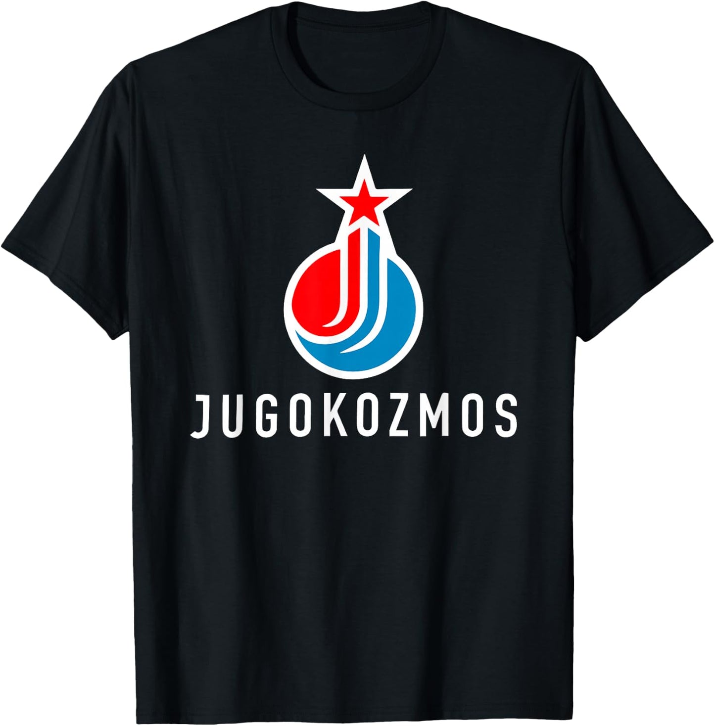 Jugokozmos Sputnik Jugoslavija Balkan SFRJ Jugoslavia T-Shirt - T-Shirt | Black