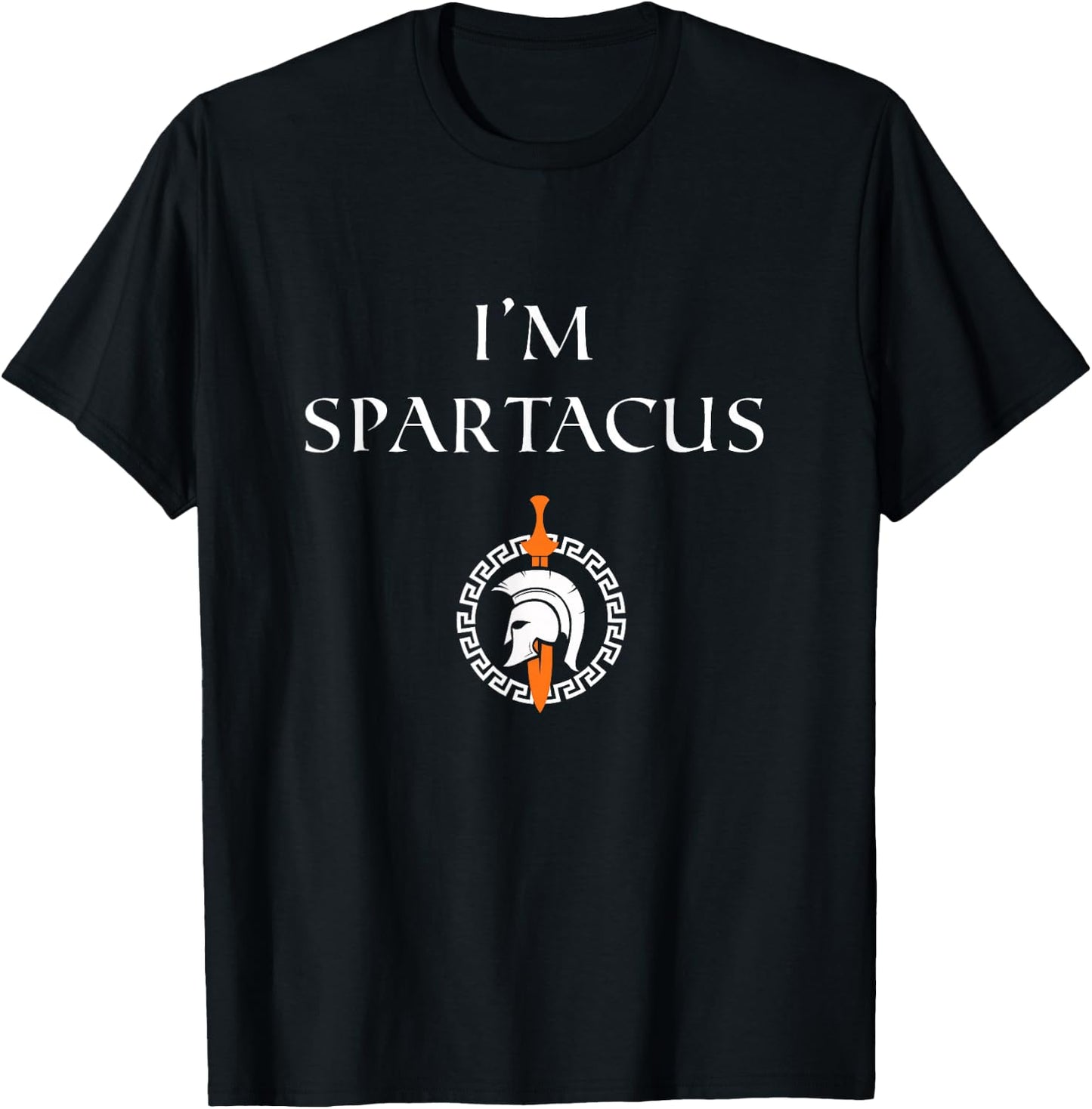 I'm Spartacus, Funny, Novelty T-Shirt - T-Shirt | Black
