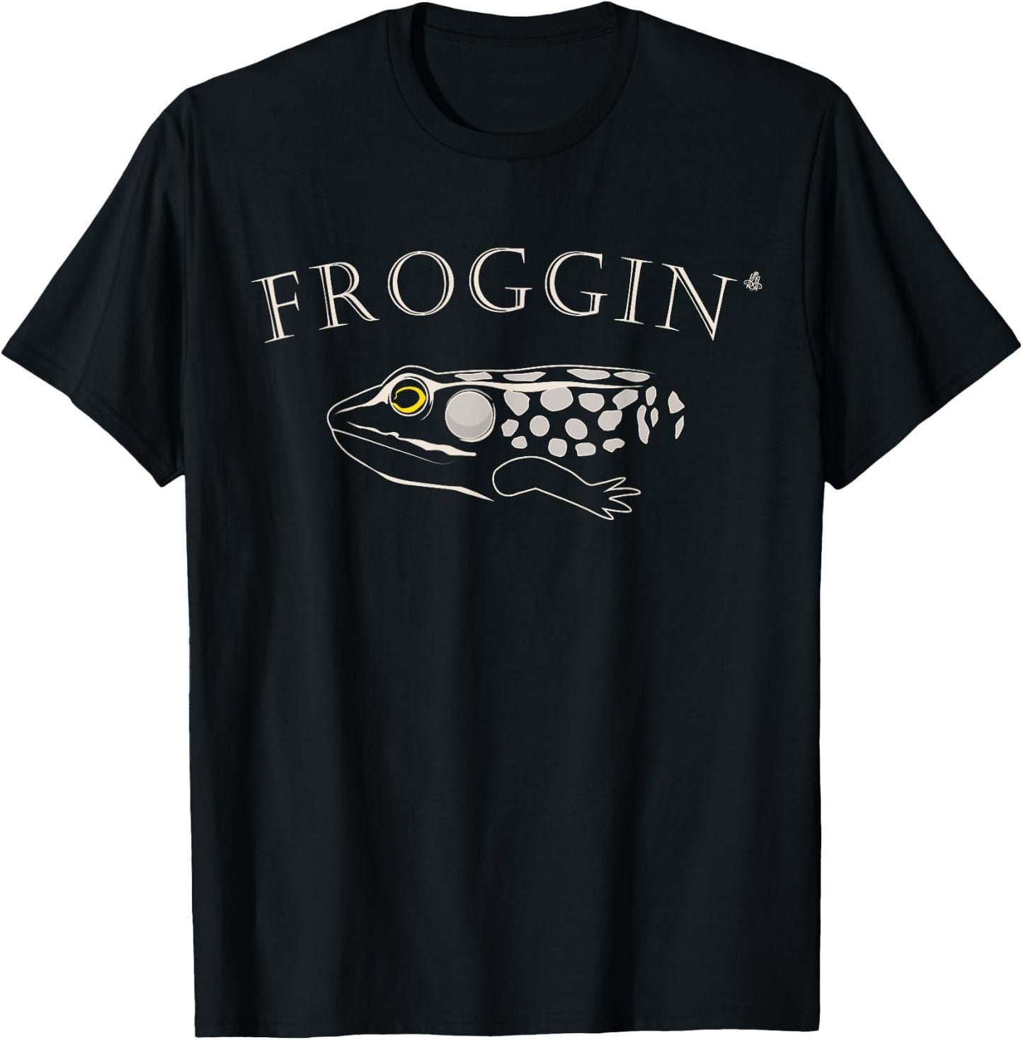 Top-water Frog Fishing Lures Largemouth Smallmouth Fisherman T-Shirt - T-Shirt | Black