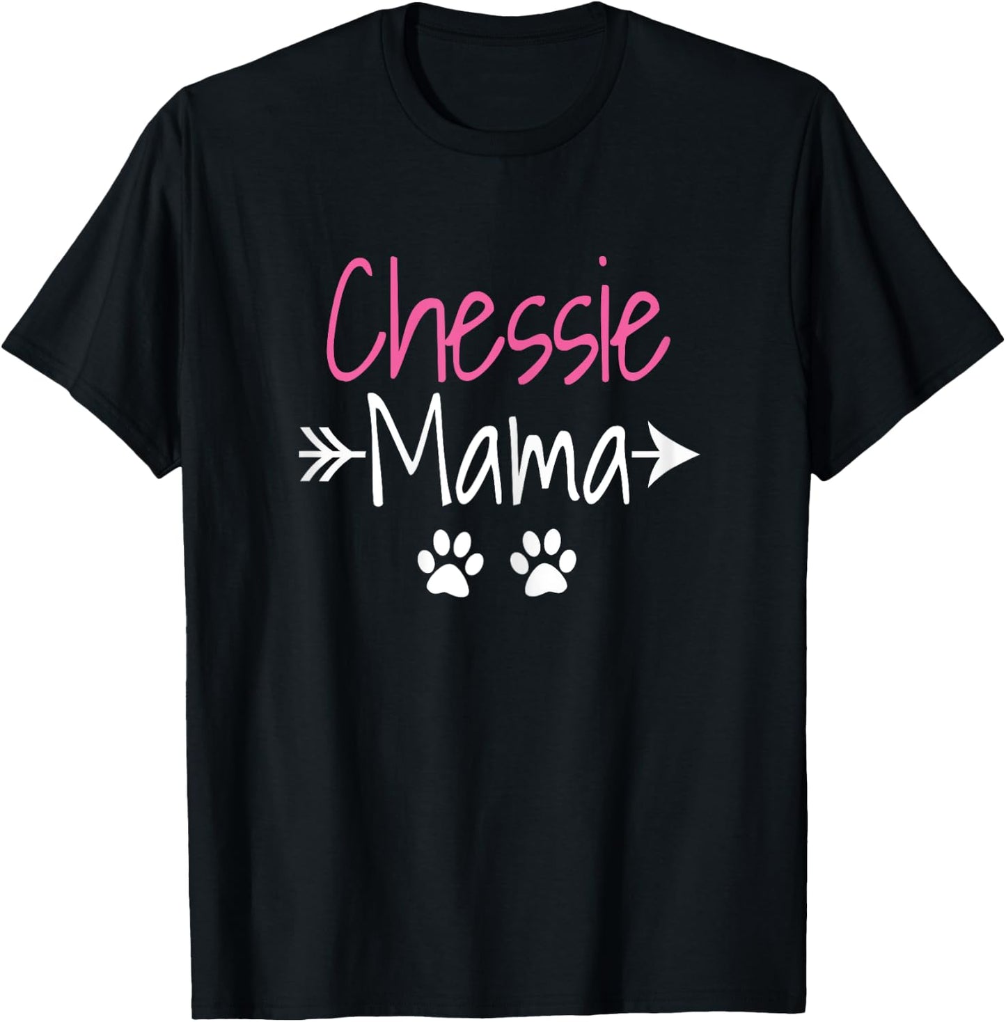 Chessie Mama Funny Chesapeake Bay Retriever Dog Mom T-Shirt - T-Shirt | Black