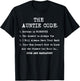 Funny Family Matching Gifts For Aunt The Auntie Code T-Shirt - T-Shirt | Black