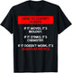 Funny Quantum Mechanics and Quantum Physics T-Shirt - T-Shirt | Black
