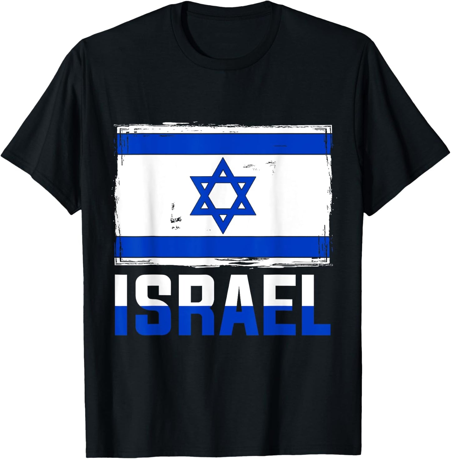 Israel Flag Israel T-Shirt - T-Shirt | Black