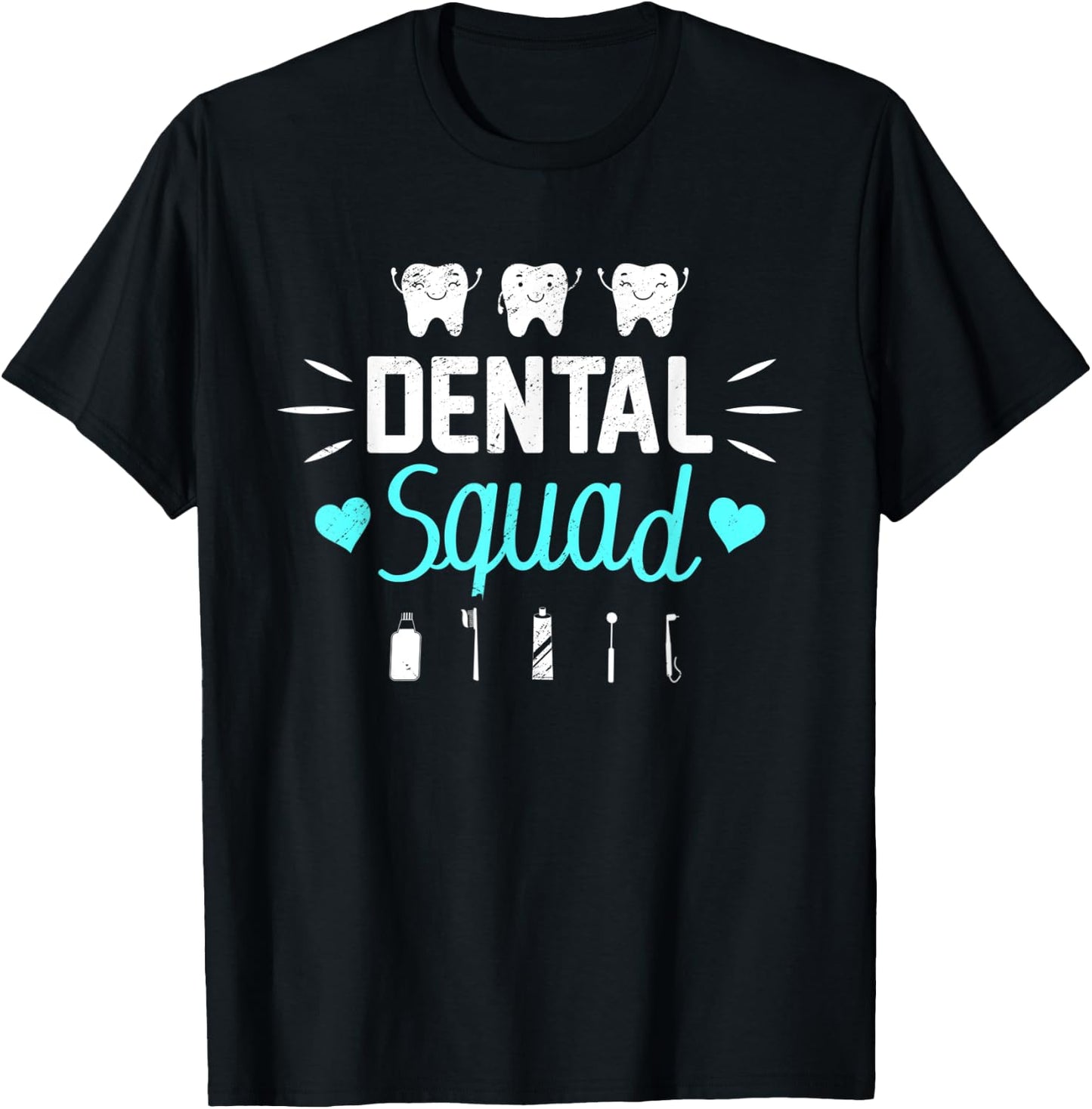 Dental Squad Costume Dental Assistant Women T-Shirt - T-Shirt | Black