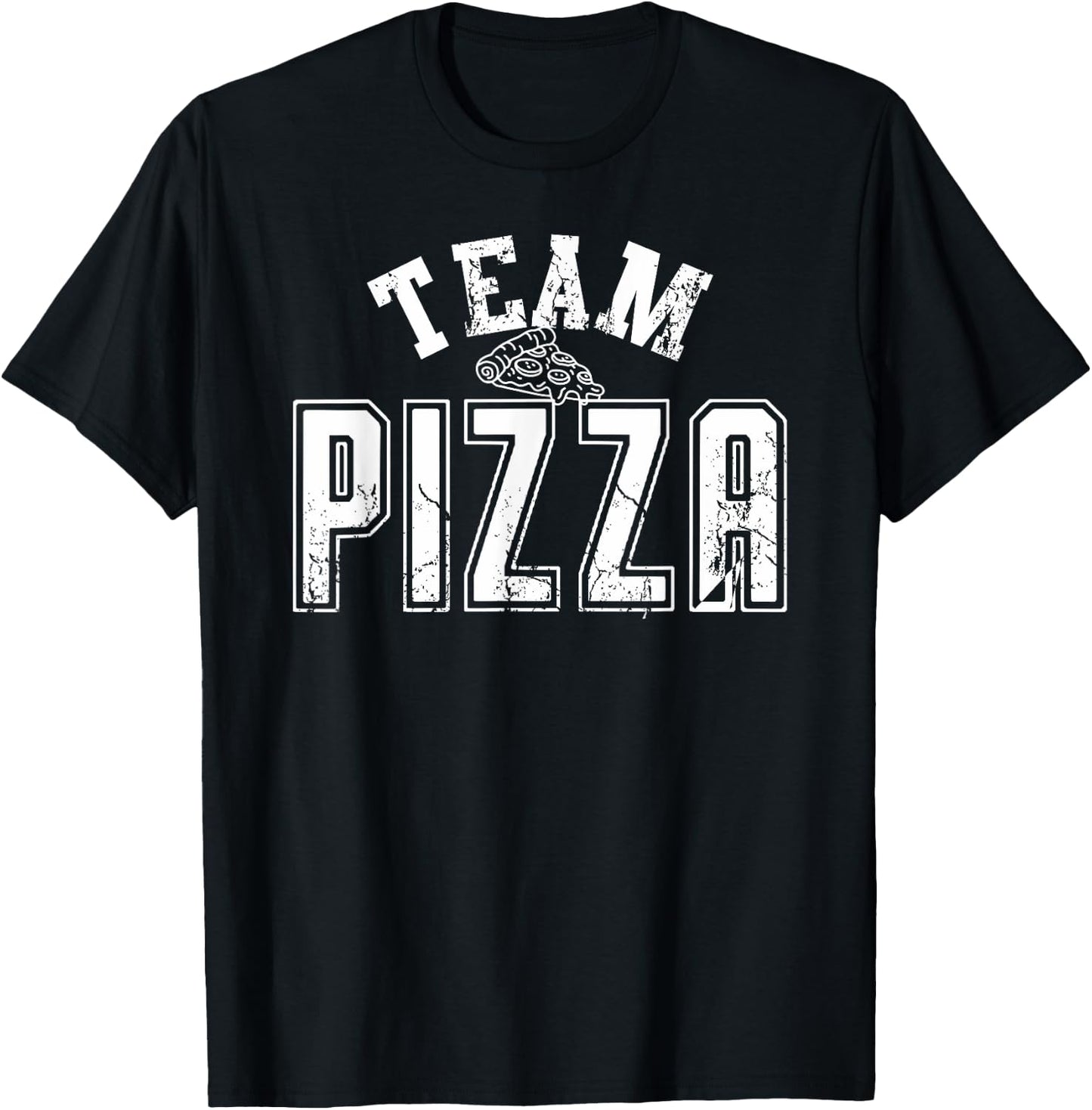 Team Pizza matching I love pizza lover women kids T-Shirt - T-Shirt | Black