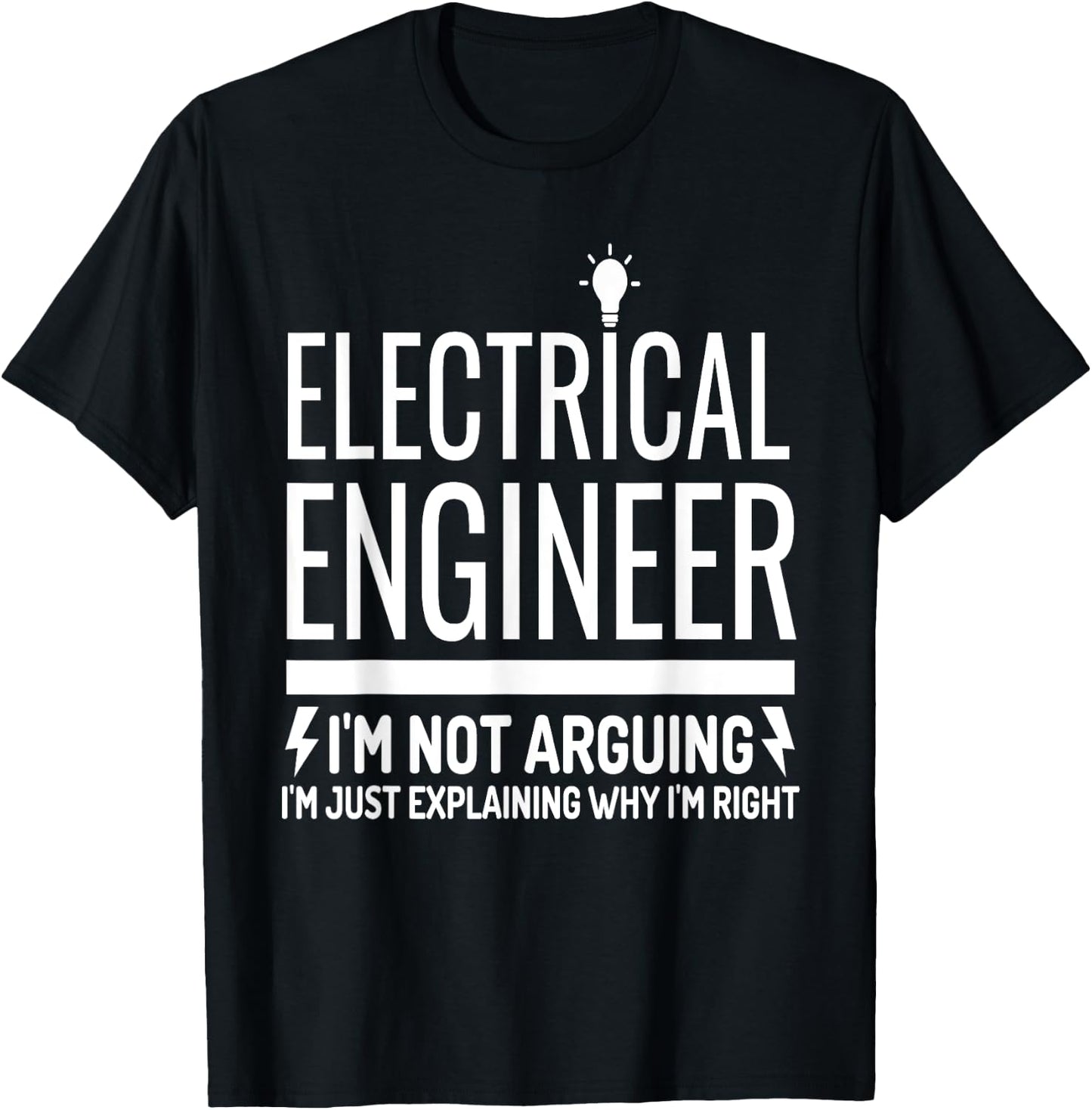 Funny Electrical Engineer Gift Electronics Engineering 2024 T-Shirt - T-Shirt | Black