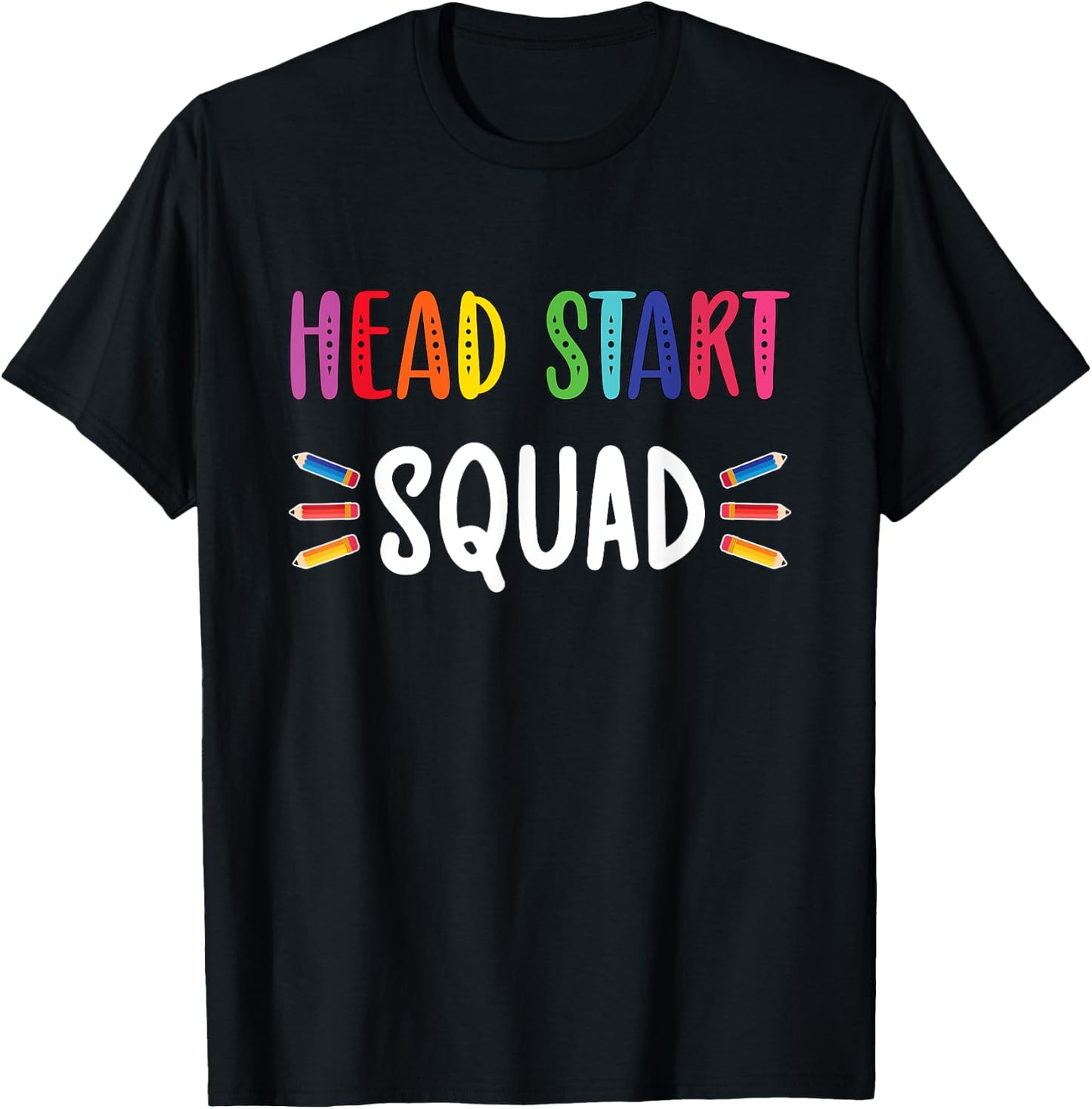 Head Start Squad Early Childhood Educator Head Start Crew T-Shirt - T-Shirt | Black