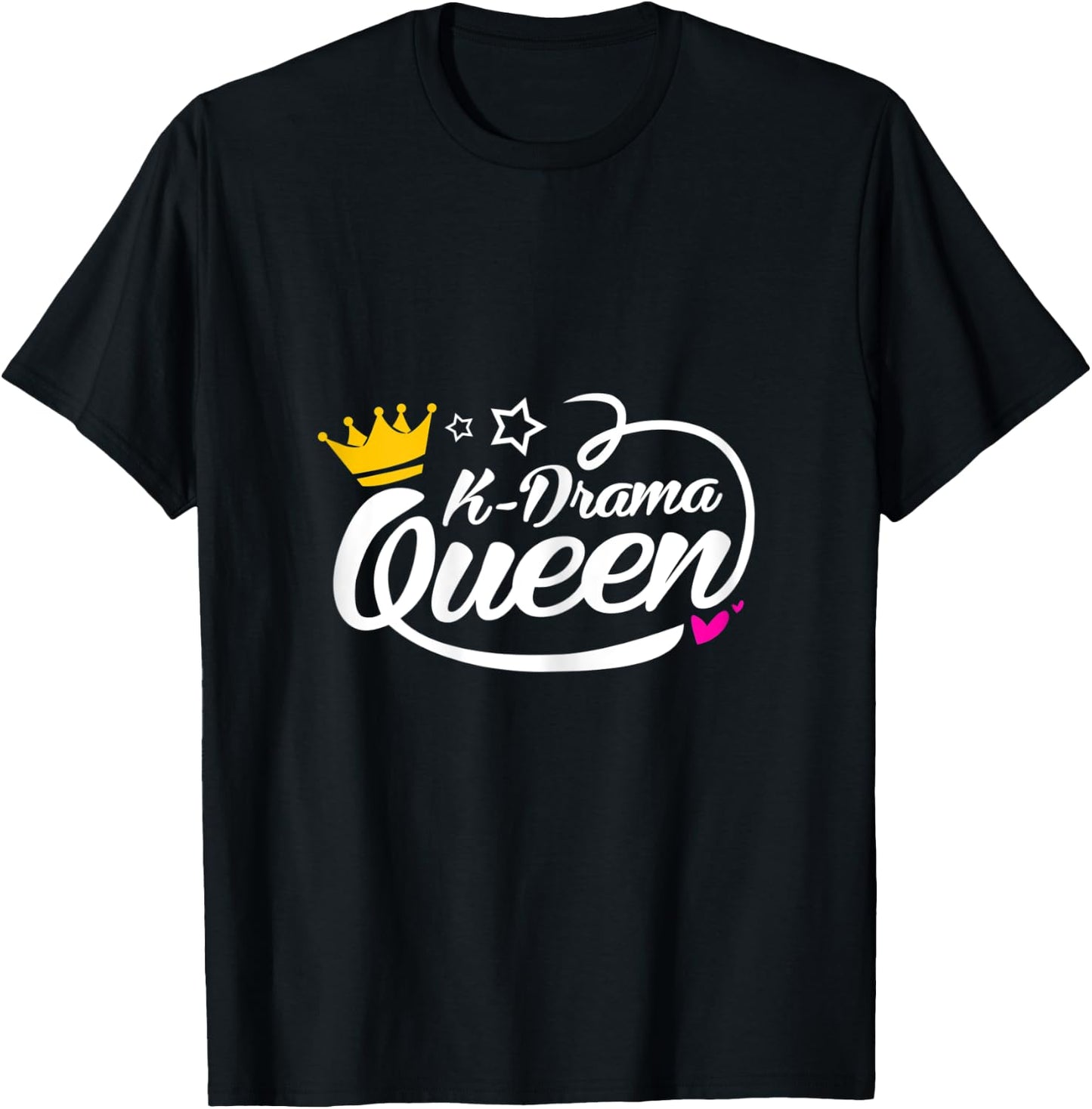 Kdrama Lover Korean Drama Fan Kdrama Queen T-Shirt - T-Shirt | Black