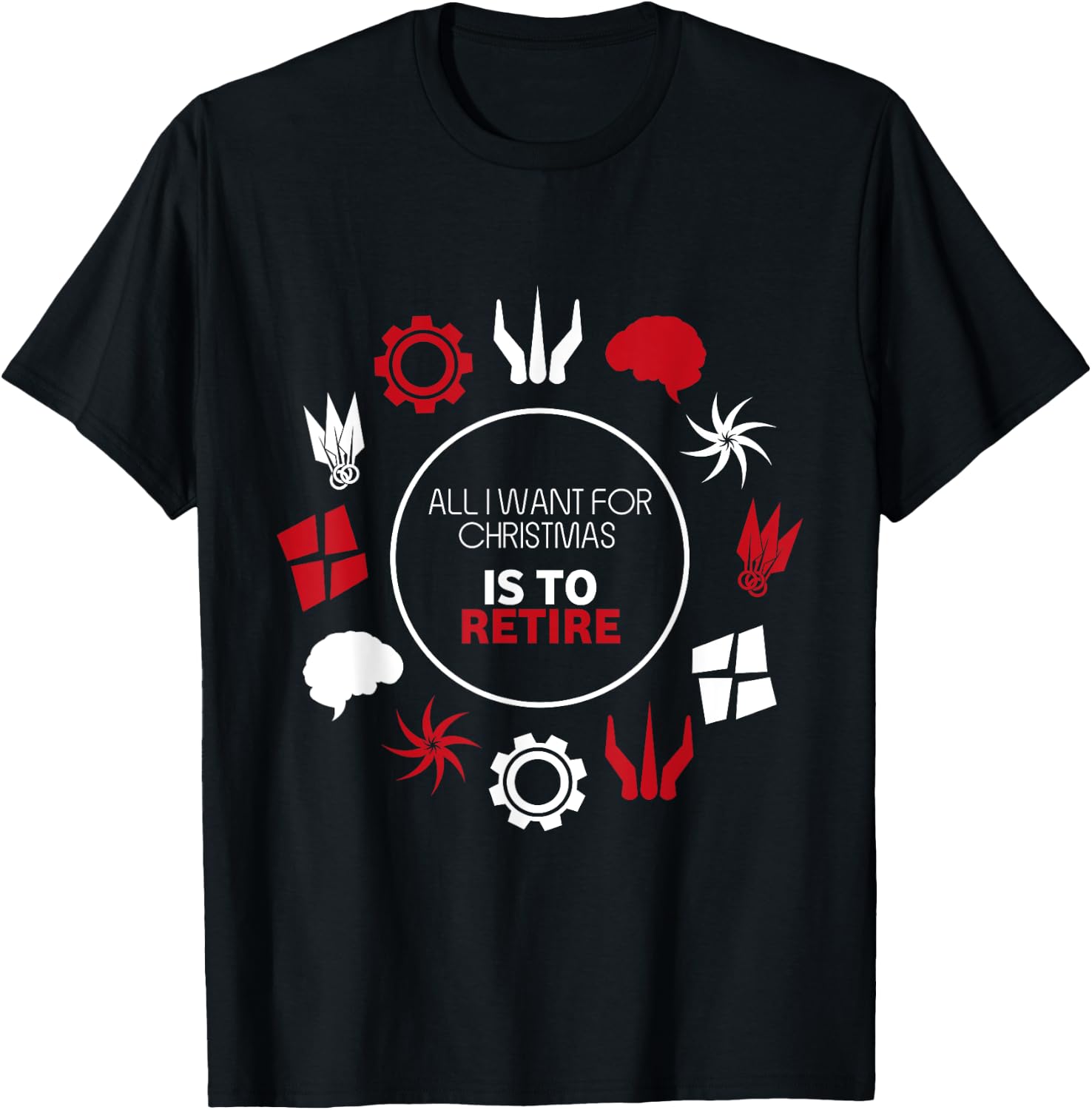 Christmas Gloomhaven - Christmas Board game clothing T-Shirt - T-Shirt | Black