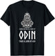I Would Rather Be A Wolf Of Odin Than A Lamb Of God - Viking T-Shirt - T-Shirt | Black